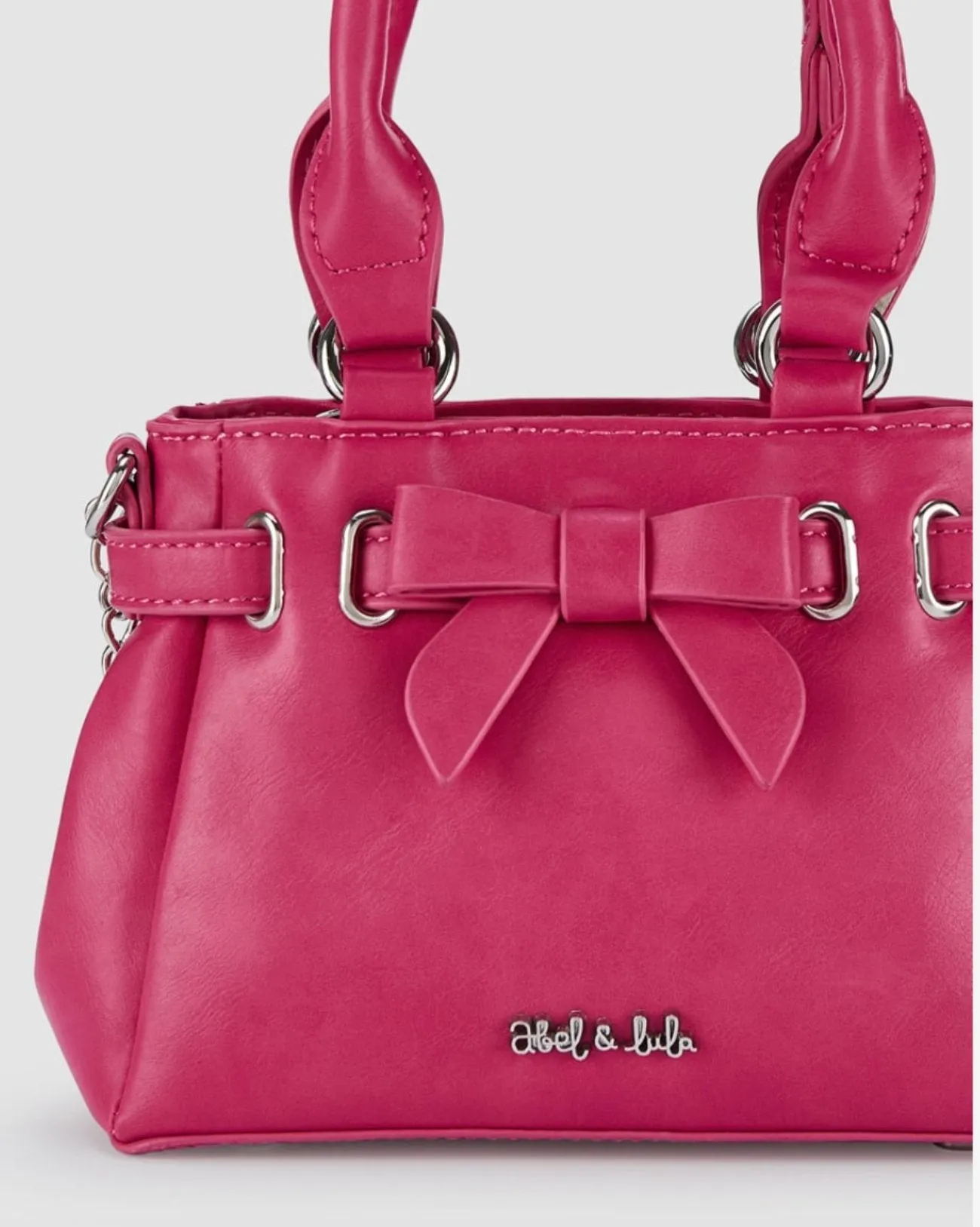 Abel & Lula Girls Structured Fuchsia Bag