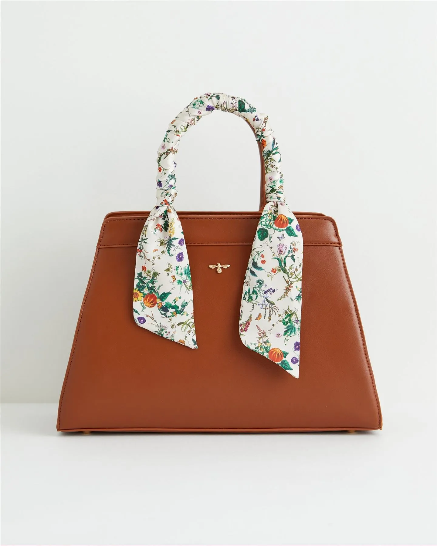 Botanical Pumpkin Tote - Tan