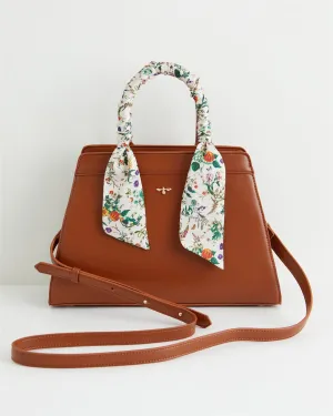 Botanical Pumpkin Tote - Tan