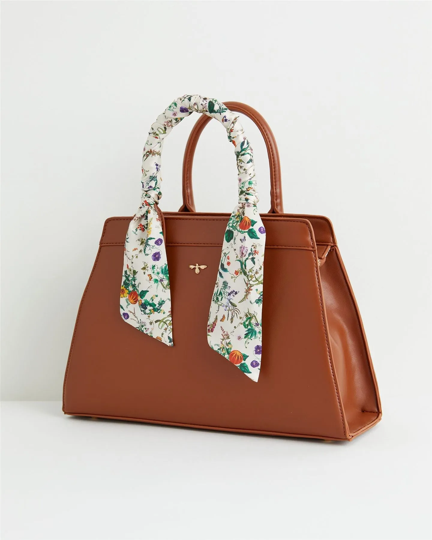 Botanical Pumpkin Tote - Tan