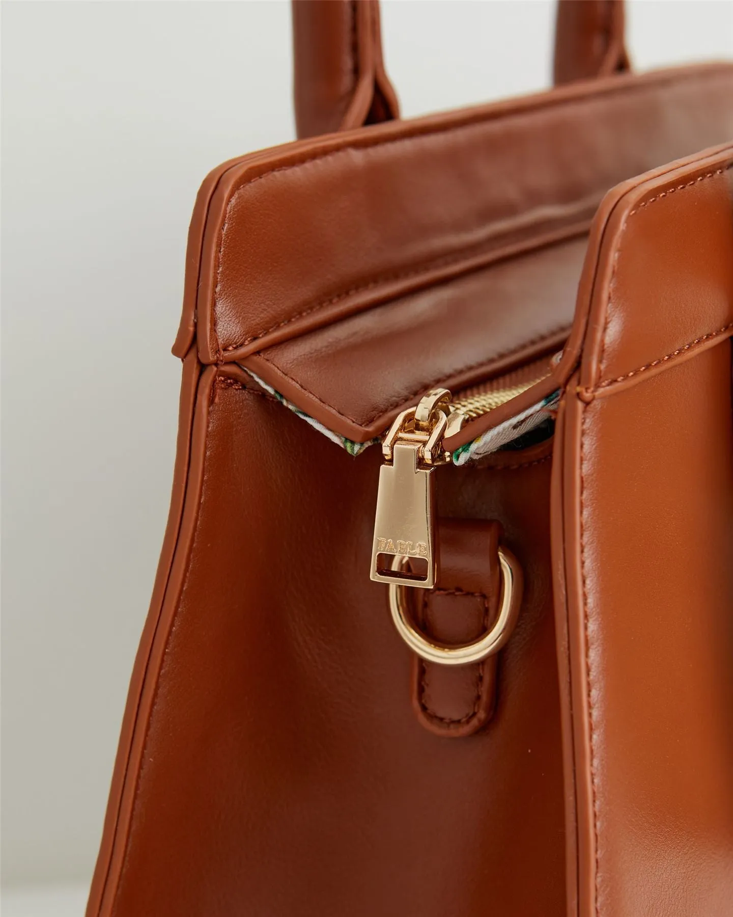 Botanical Pumpkin Tote - Tan