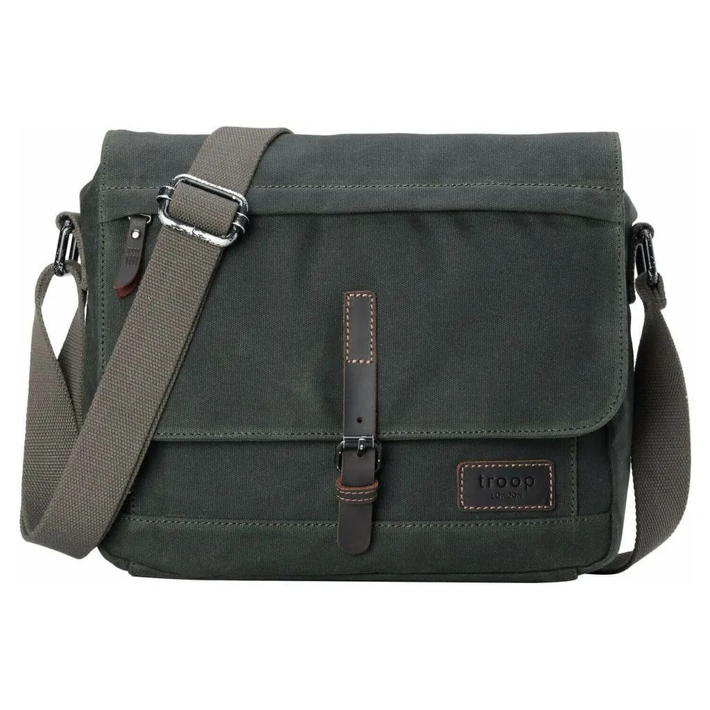 Canvas Messenger Bag - Tablet Friendly Troop London Heritage Bags