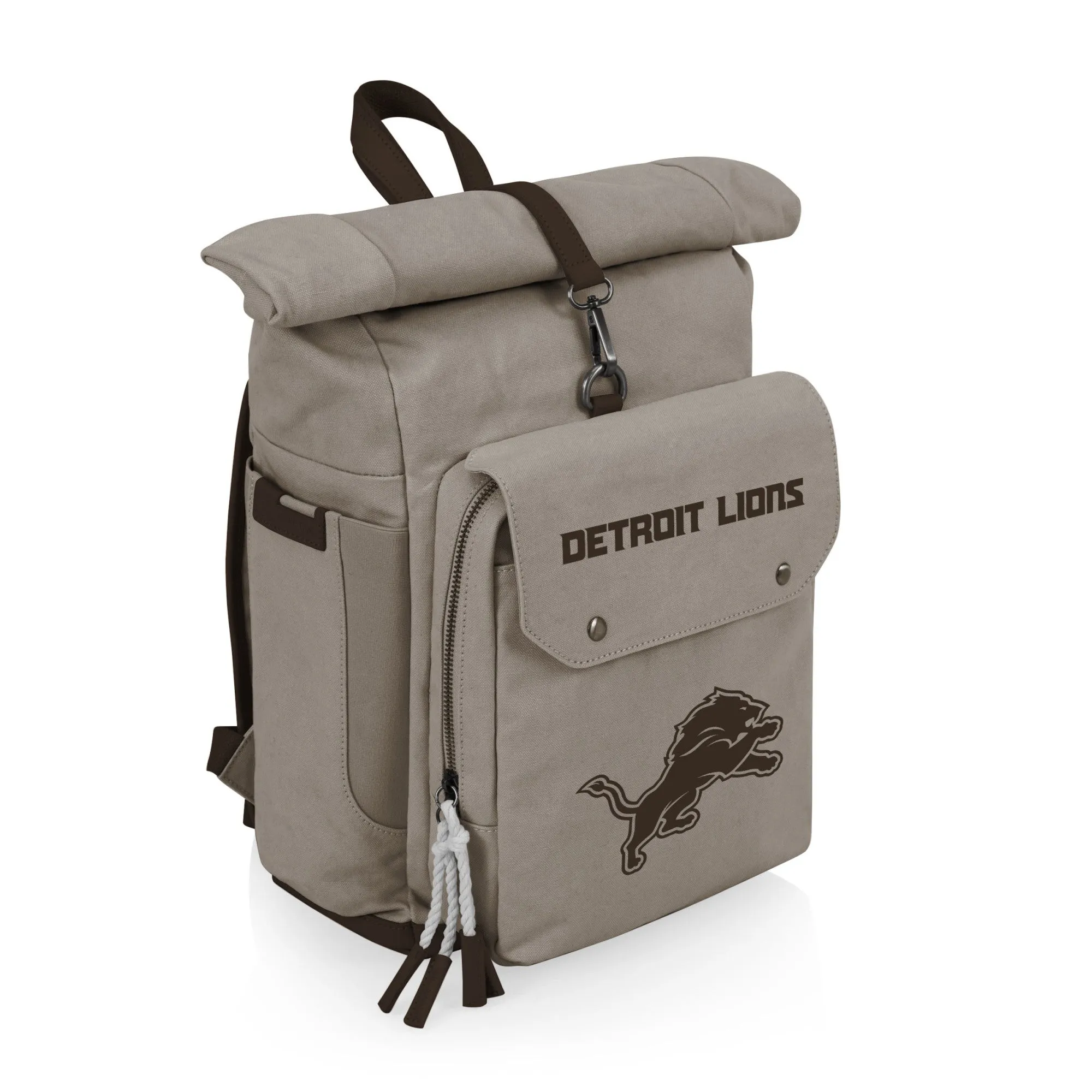 Detroit Lions - Carmel Roll Top Picnic Backpack Cooler