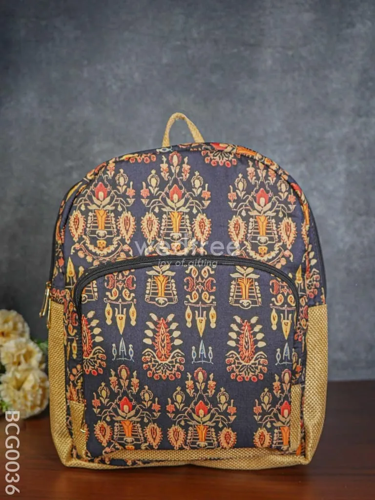 Eco-friendly Backpack with Jute Strap - BCG0036