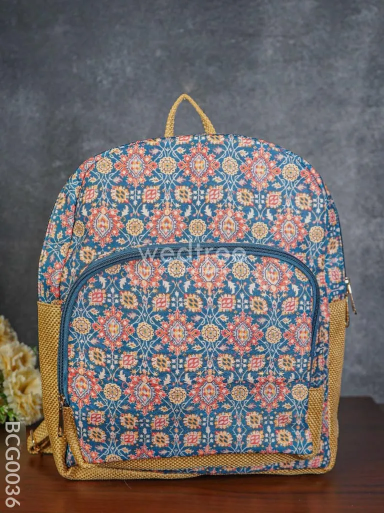Eco-friendly Backpack with Jute Strap - BCG0036
