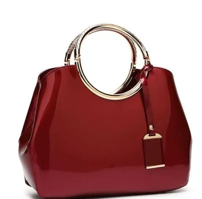 Patent Leather Handbag