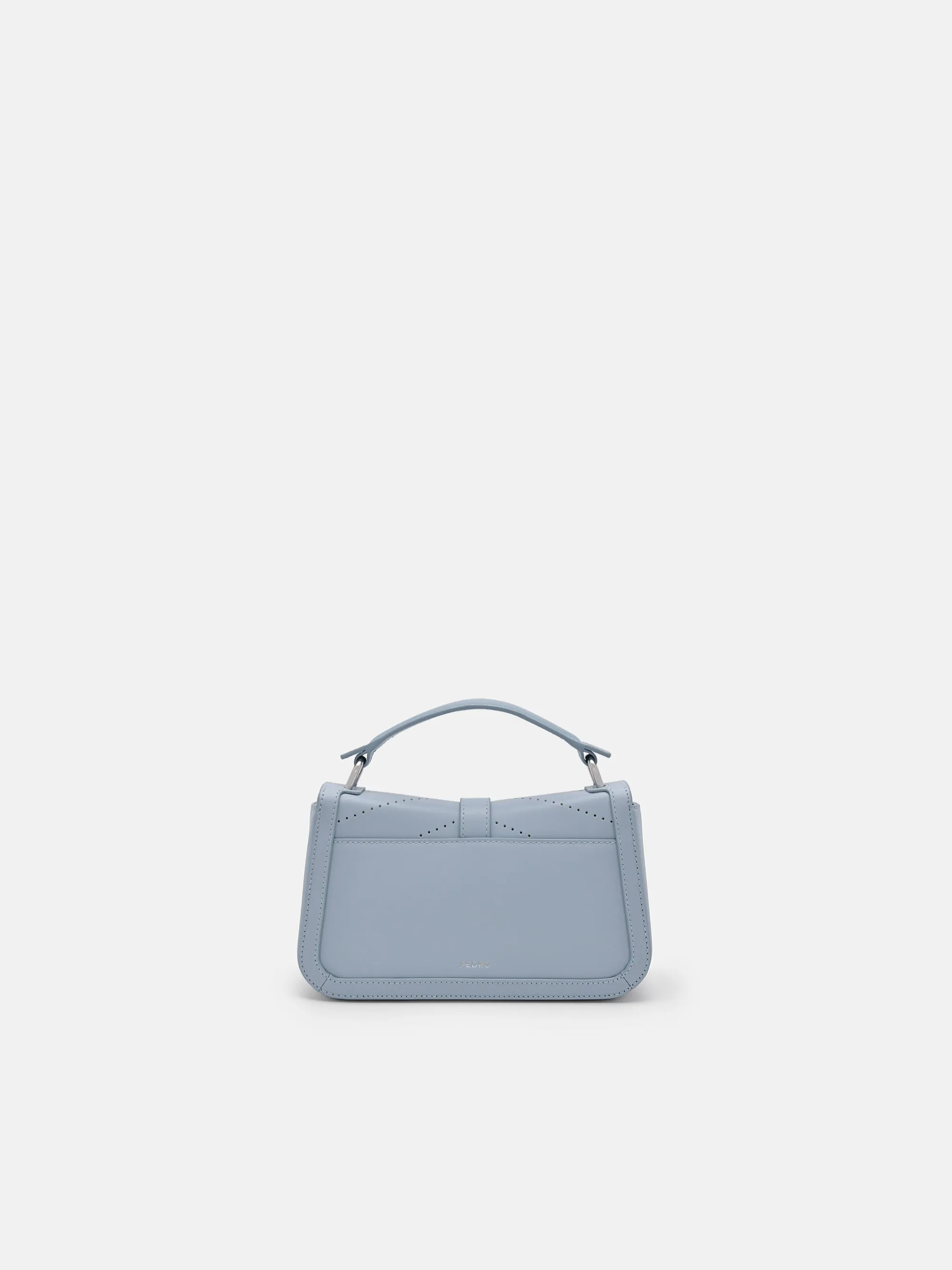 PEDRO Studio Farida Perforated Leather Handbag