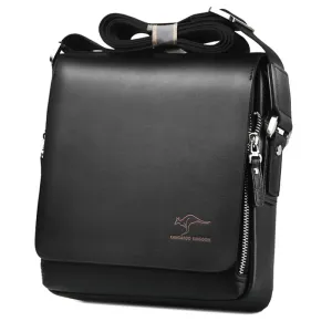 Vintage Leather Crossbody Men Messenger small Bag J458745