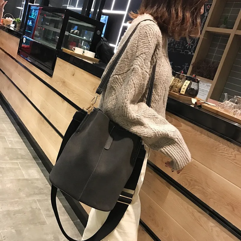Women's Messenger/ Bucket Shoulder Bag