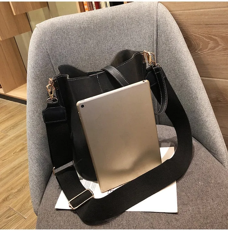 Women's Messenger/ Bucket Shoulder Bag